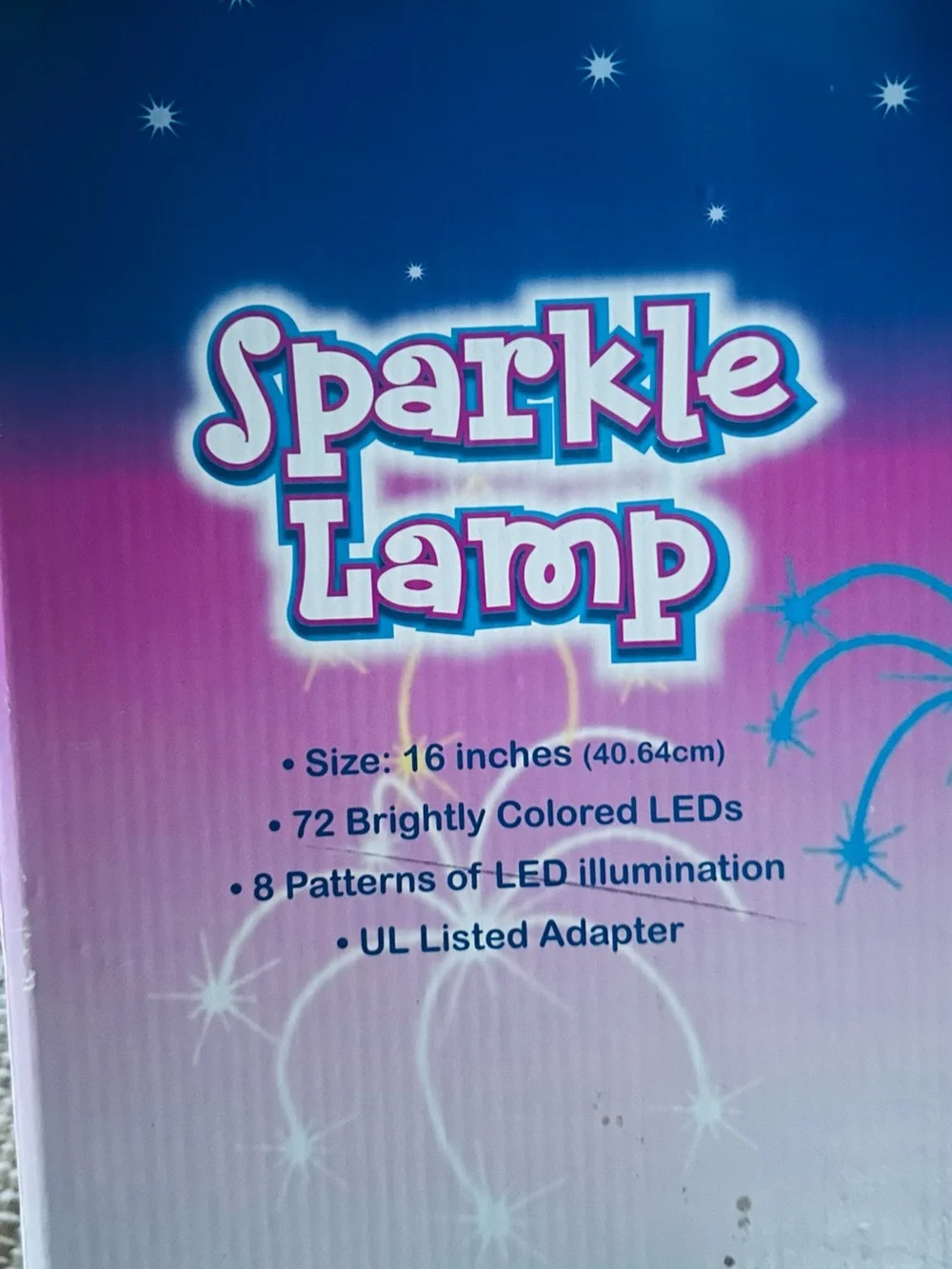 Vintage Sparkle Lamp - Picture 8 of 8